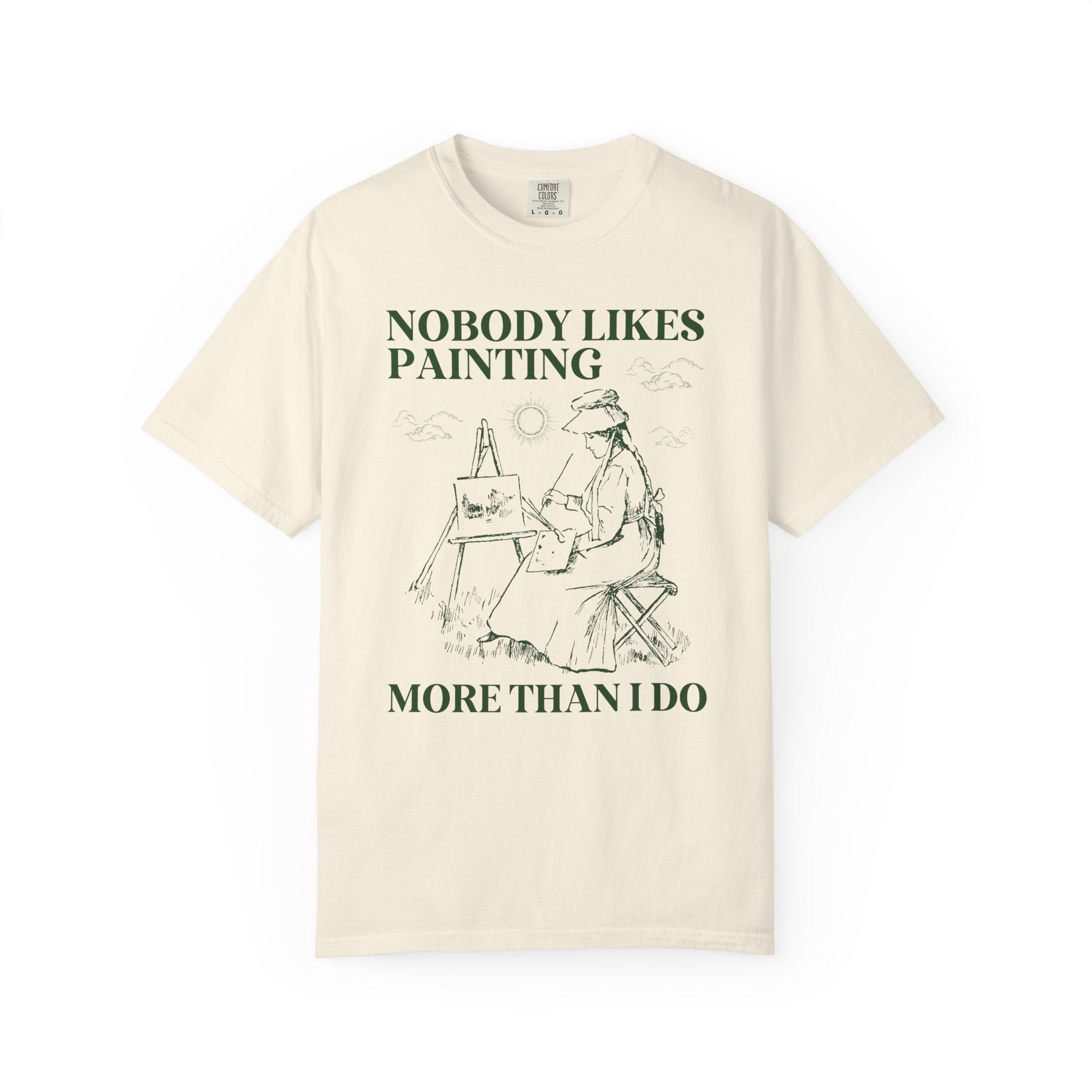 Funny Painting Gift for Friend Who Loves Painter, Silly High School Art Teacher Appreciation Gift, Tee Shirt for Aspiring Watercolor Artist - Opal and June
