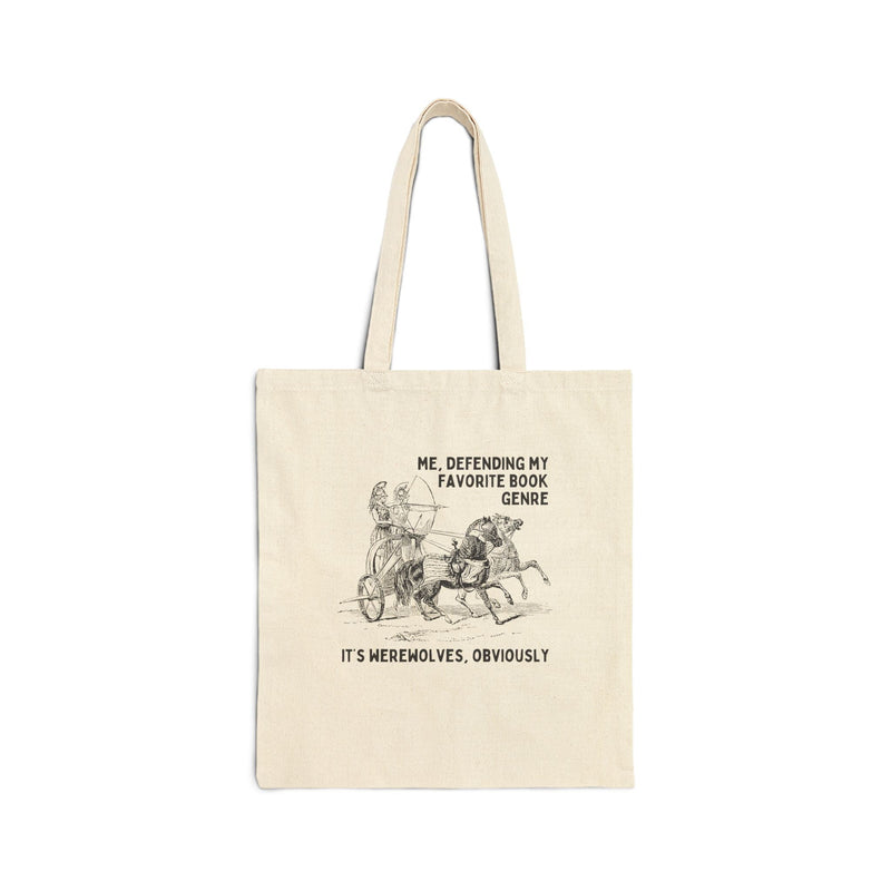 Funny Paranormal Romance Tote Bag - Opal and June