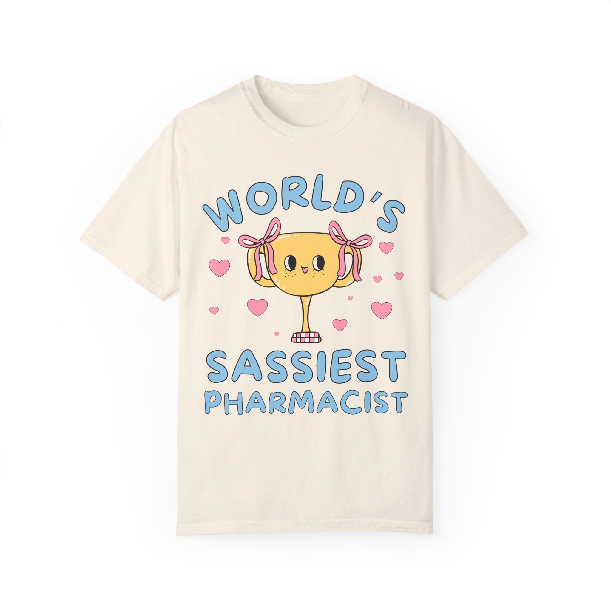 Funny Pharmacist Tee Shirt with Hearts, Pharmacy Tech T-Shirt, Medical Student Gift, Graduation Gift for Pharmacist, New Pharmacist Present - Opal and June