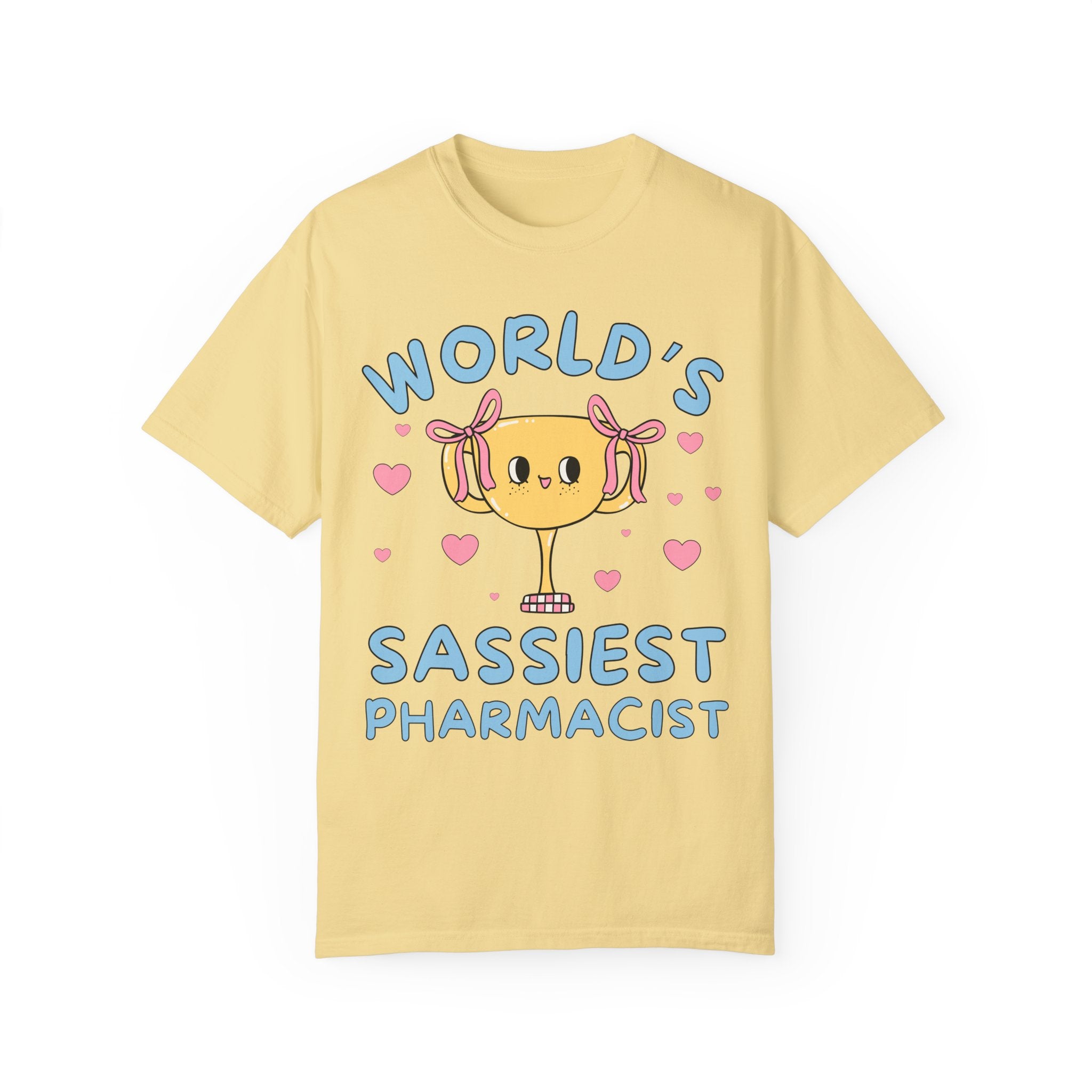 Funny Pharmacist Tee Shirt with Hearts, Pharmacy Tech T-Shirt, Medical Student Gift, Graduation Gift for Pharmacist, New Pharmacist Present - Opal and June