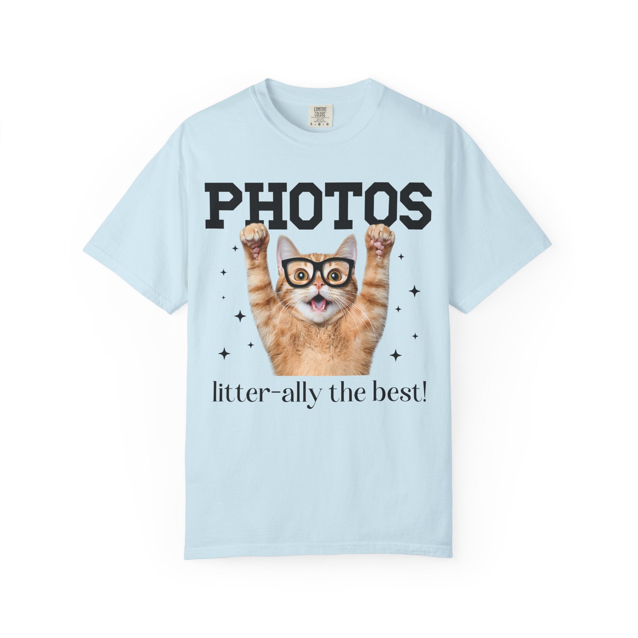 Funny Photographer Tee Shirt for Cat Lover, Cat Mom or Cat Dad Photography Major Tee with Funny Saying, Wedding or Family Photographer Gift - Opal and June