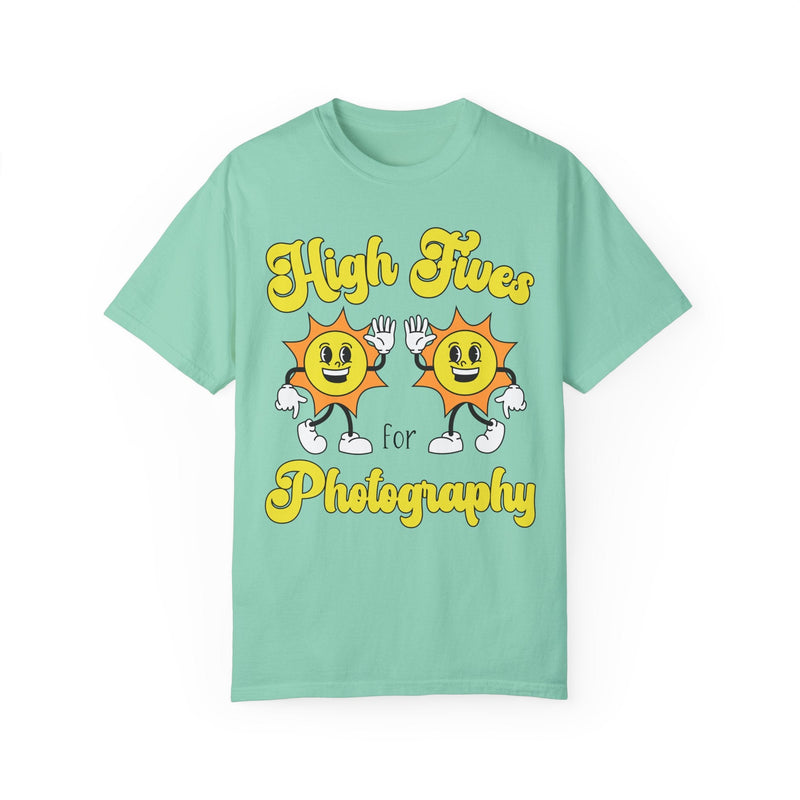 Funny Photographer Tee Shirt for Friend Who Loves Photography: High Fives for Photography | Cute Wedding Photographer Shirt, Thank You Gift - Opal and June