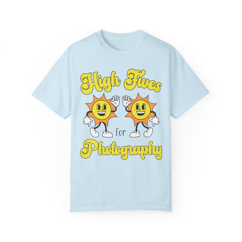 Funny Photographer Tee Shirt for Friend Who Loves Photography: High Fives for Photography | Cute Wedding Photographer Shirt, Thank You Gift - Opal and June