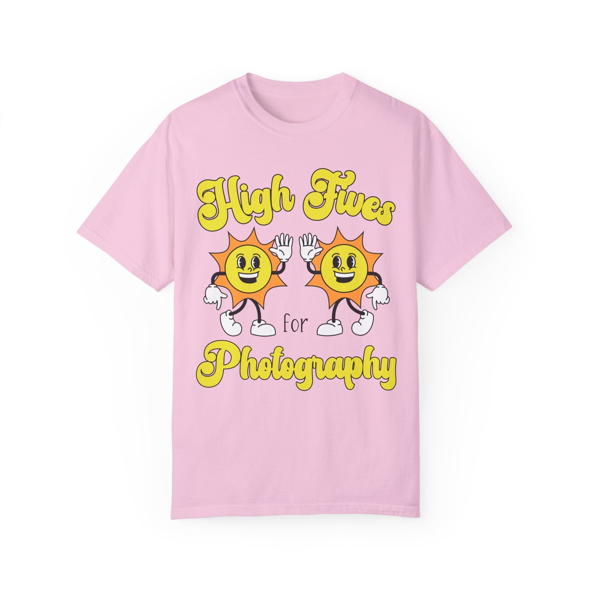 Funny Photographer Tee Shirt for Friend Who Loves Photography: High Fives for Photography | Cute Wedding Photographer Shirt, Thank You Gift - Opal and June