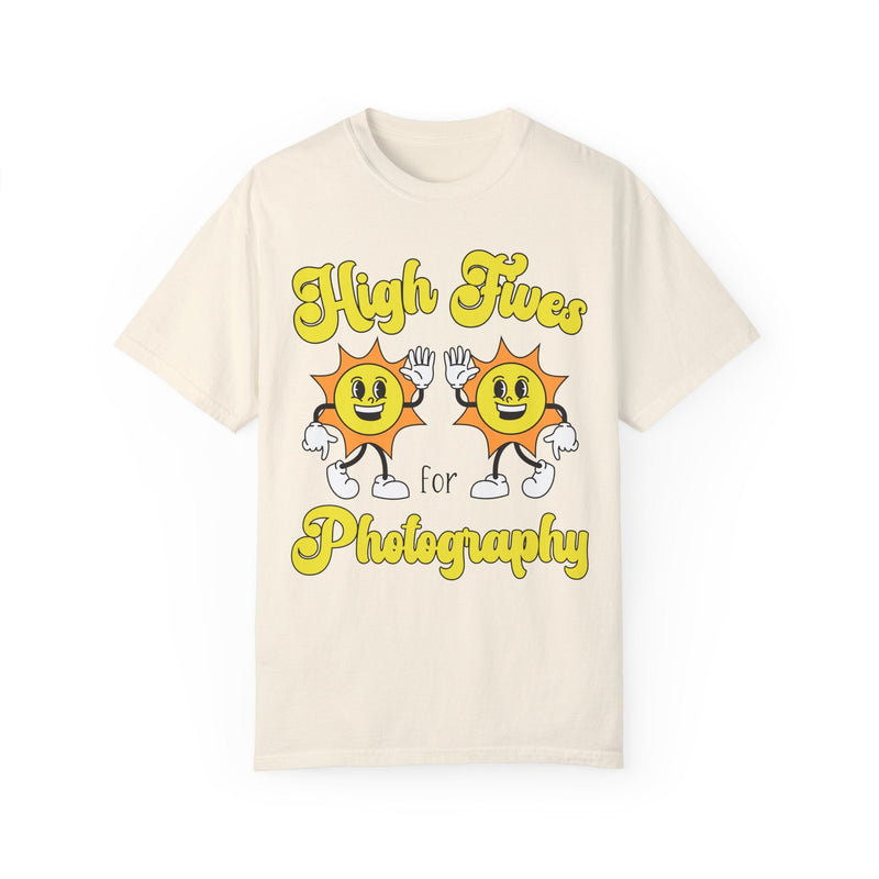 Funny Photographer Tee Shirt for Friend Who Loves Photography: High Fives for Photography | Cute Wedding Photographer Shirt, Thank You Gift - Opal and June