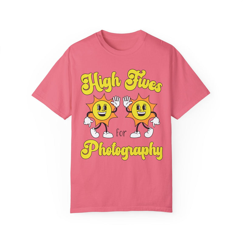 Funny Photographer Tee Shirt for Friend Who Loves Photography: High Fives for Photography | Cute Wedding Photographer Shirt, Thank You Gift - Opal and June