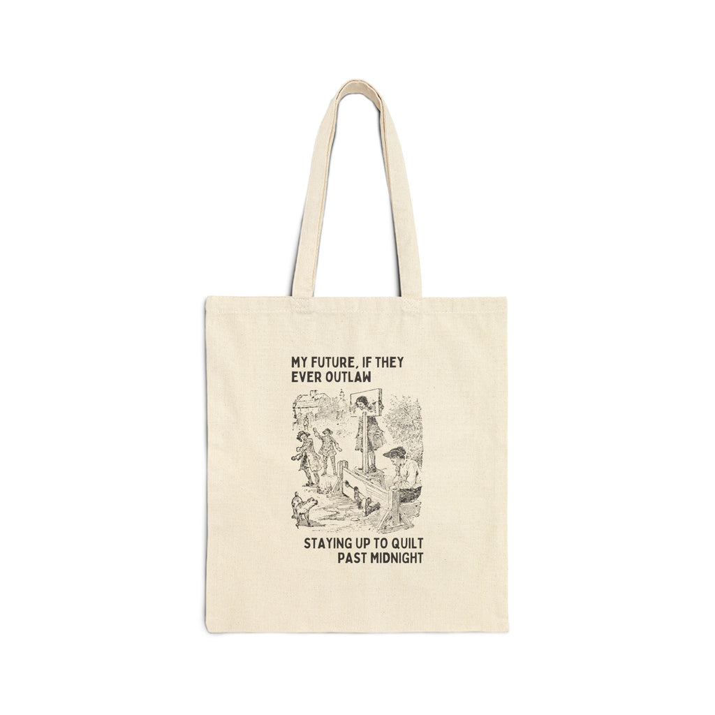 Funny Quilting Tote Bag - Opal and June