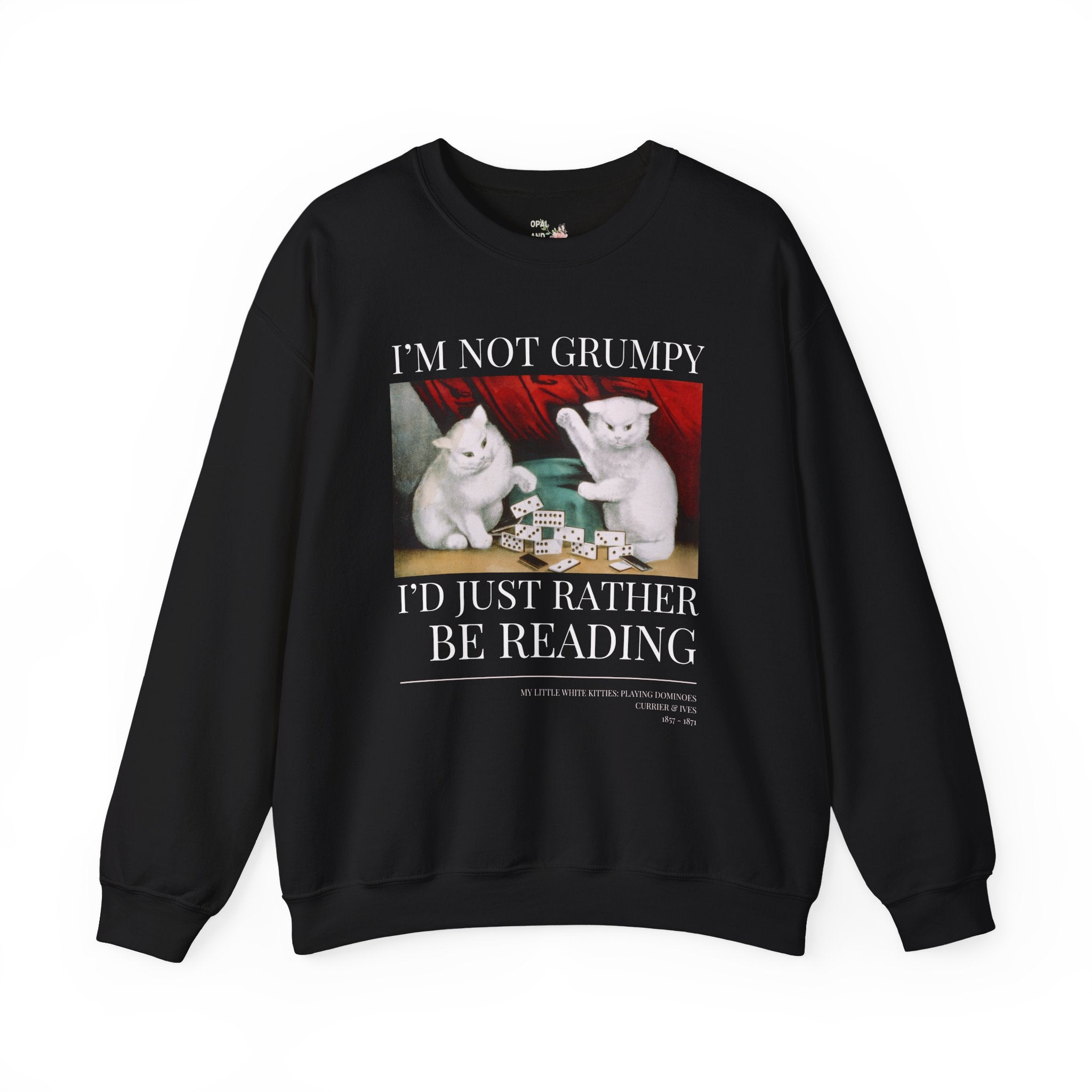 Funny Reading Sweatshirt - Opal and June