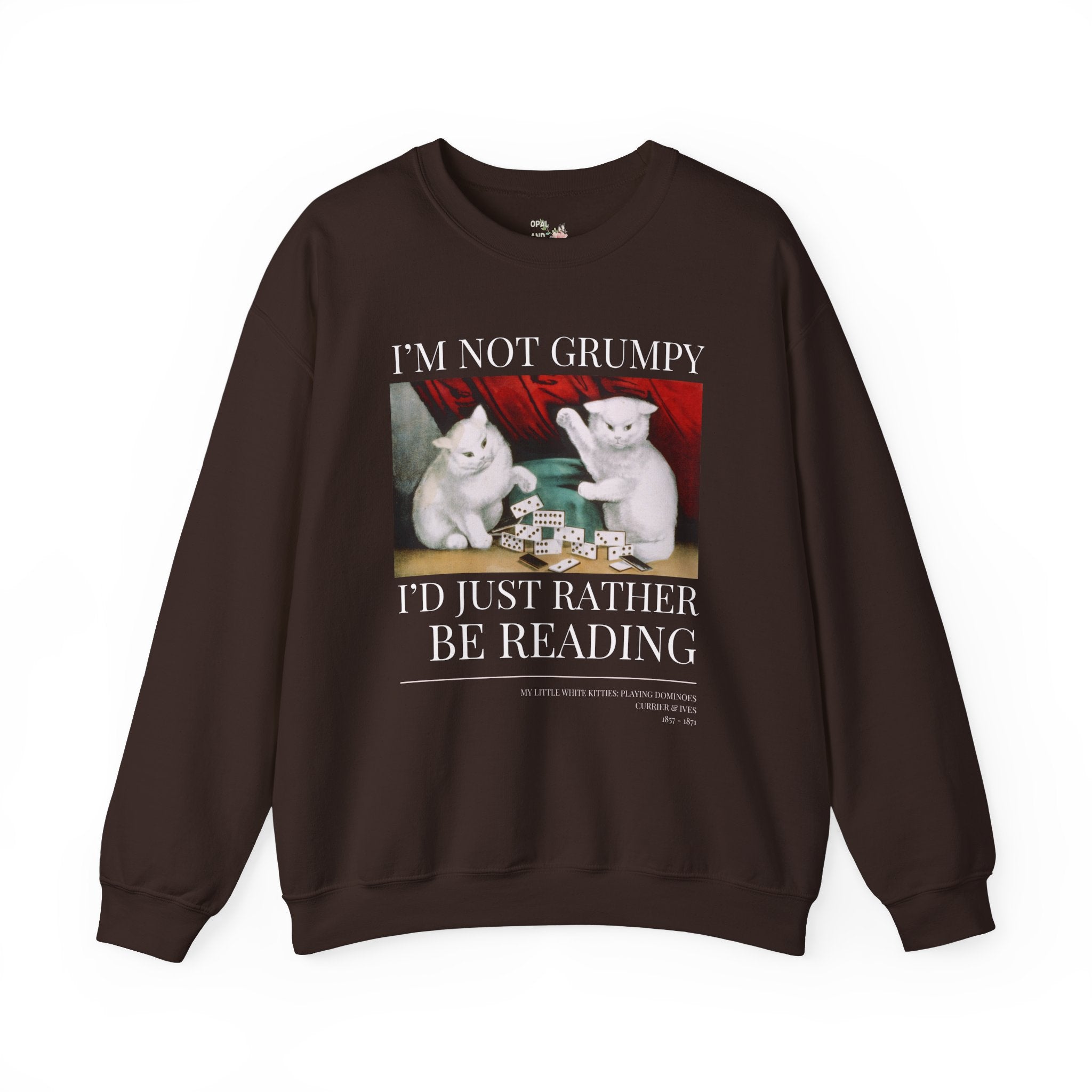 Funny Reading Sweatshirt - Opal and June
