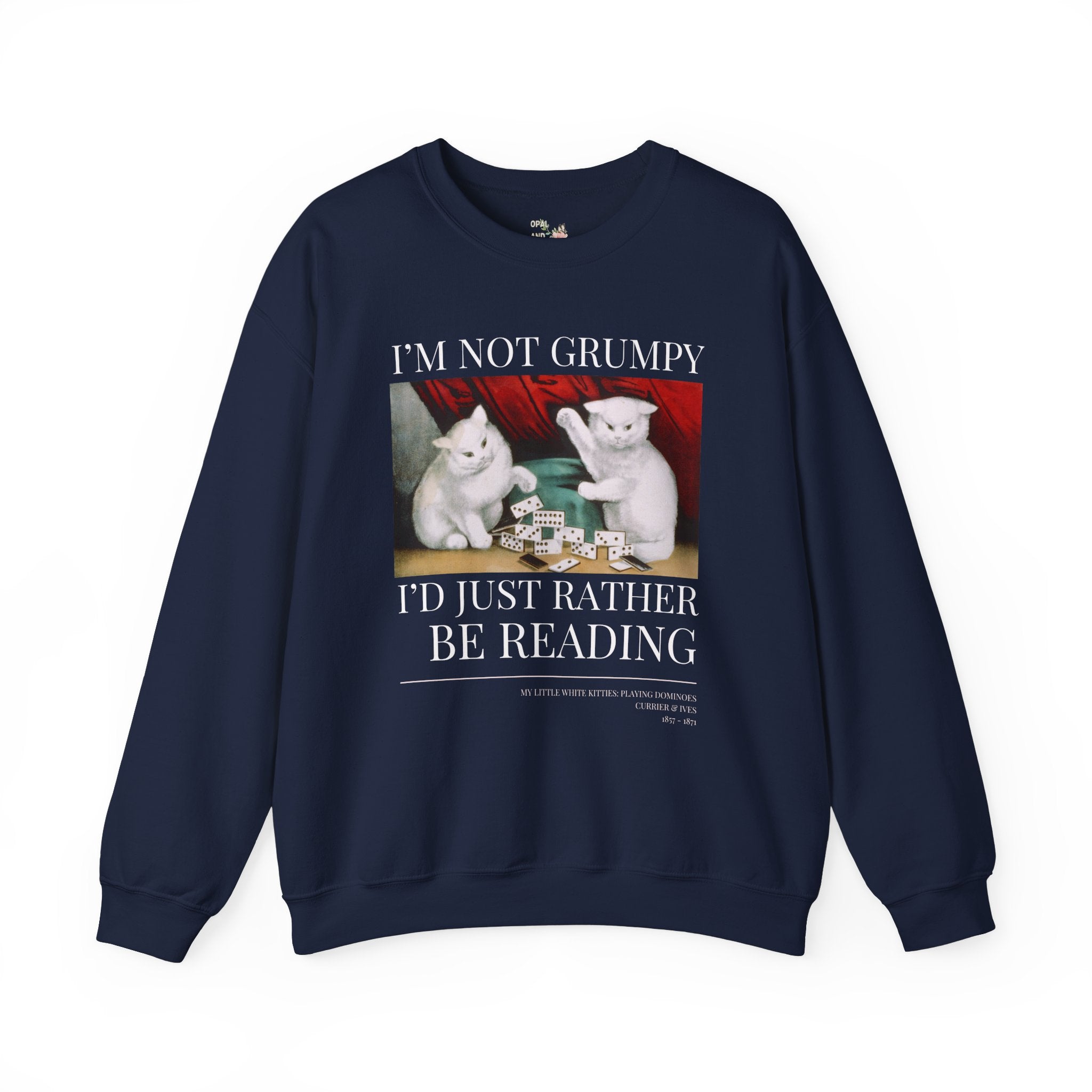 Funny Reading Sweatshirt - Opal and June
