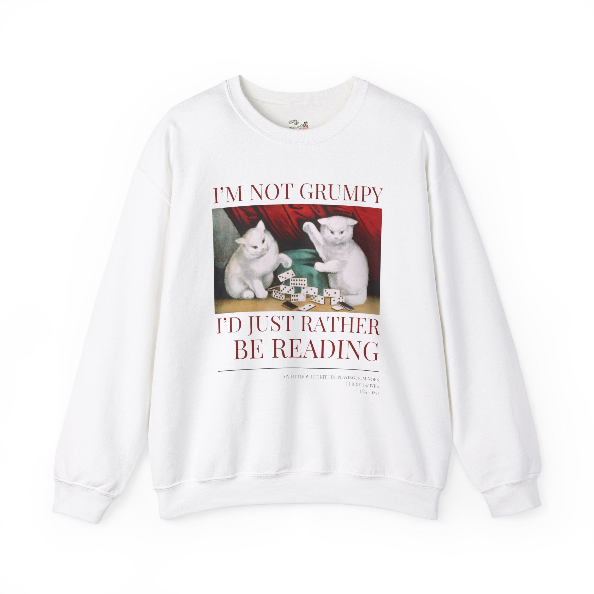 Funny Reading Sweatshirt - Opal and June