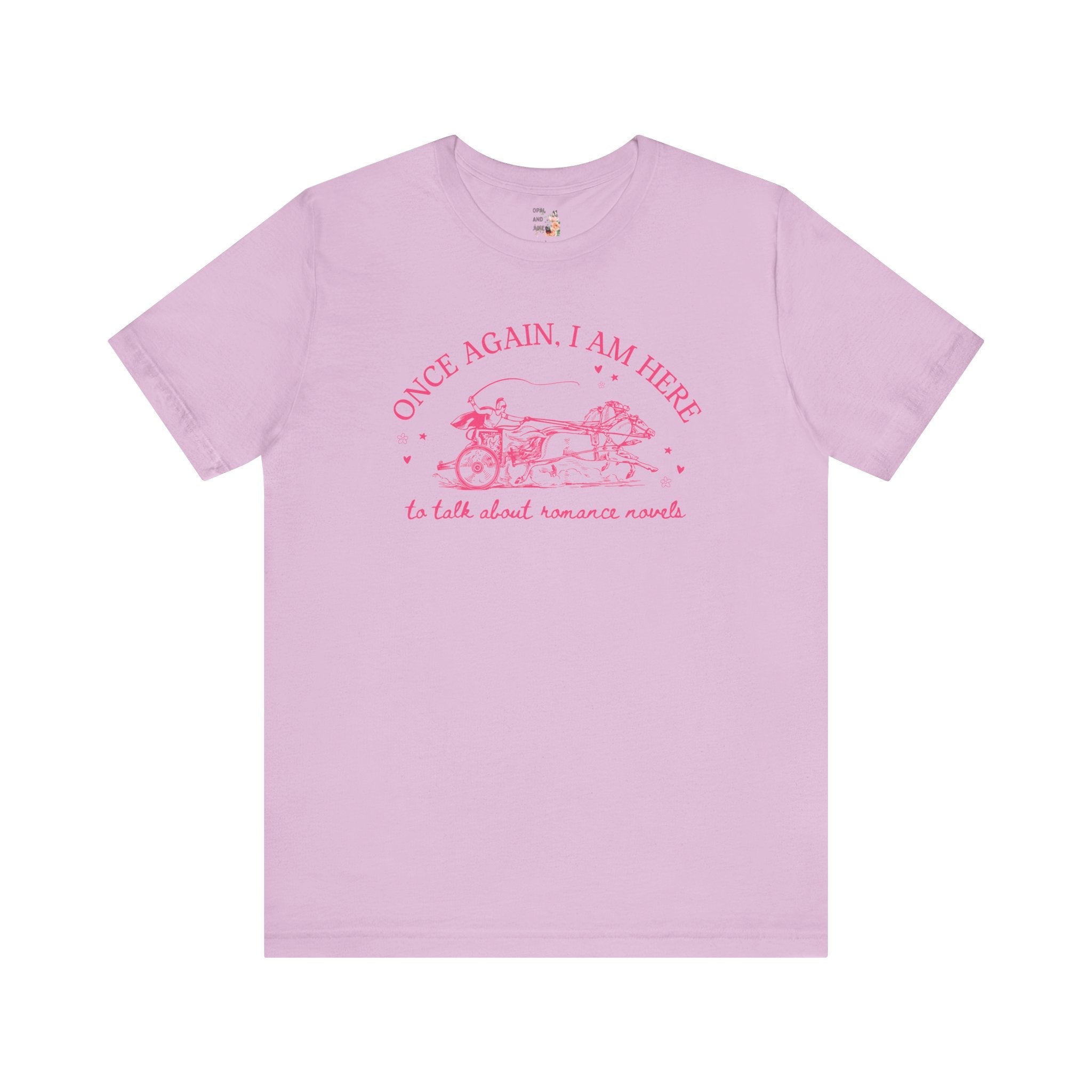Funny Romance Reader Book Club Tee - Opal and June