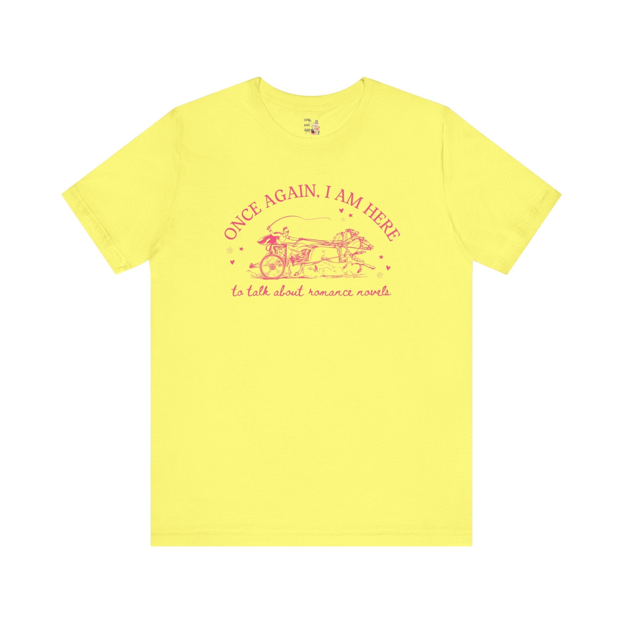 Funny Romance Reader Book Club Tee - Opal and June