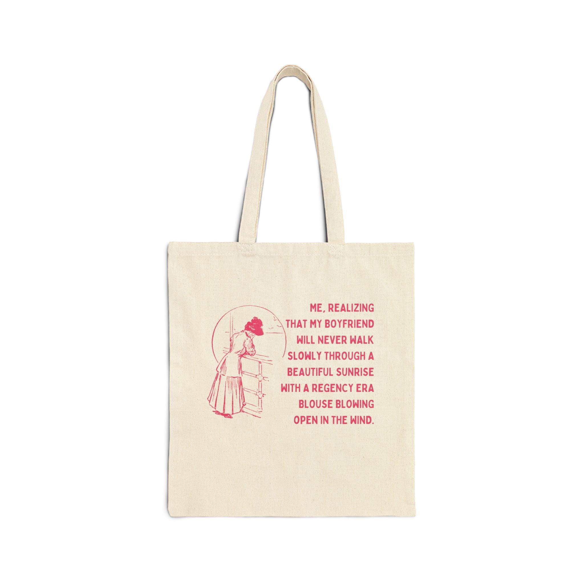 Funny Romance Reader Tote Bag for Bookworm - Opal and June