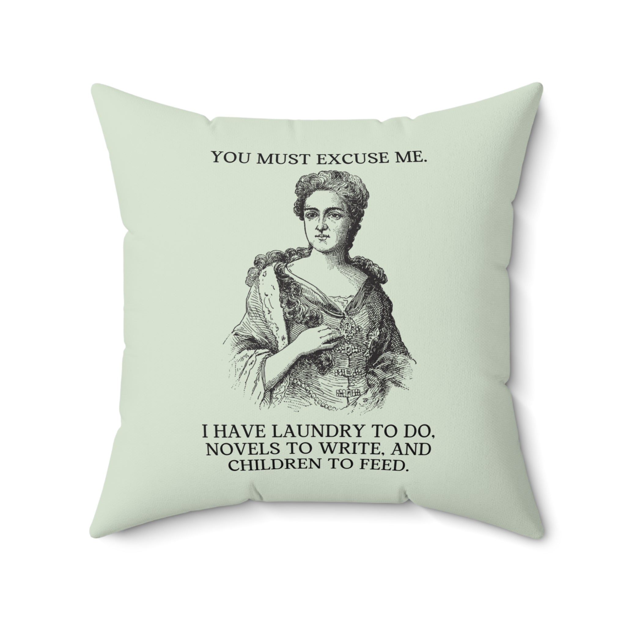 Funny Romance Writer Pillow for Mom Who Writes Books, Pillow for Writing Office, Mystery Writer Gift for Her, Book Author Decor for Library - Opal and June