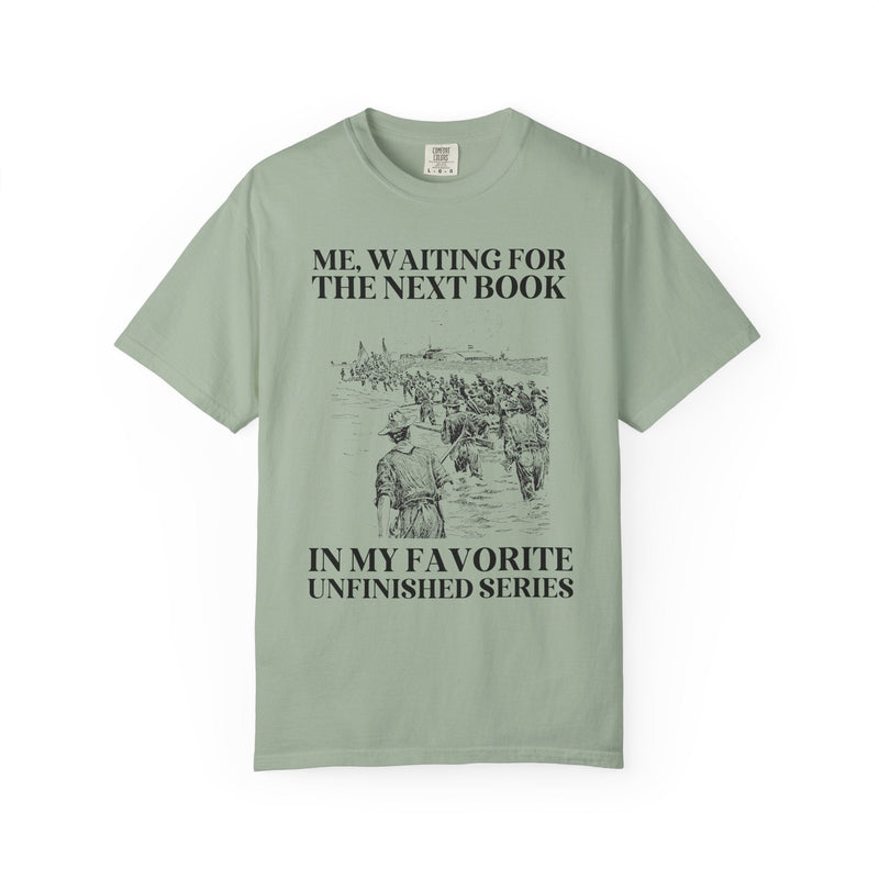 Funny Romantasy Reader Tee Shirt for Bookworm Who Loves an Unfinished Book Series, Silly Book Lover Gift Idea, Romance Reader Tee Shirt - Opal and June