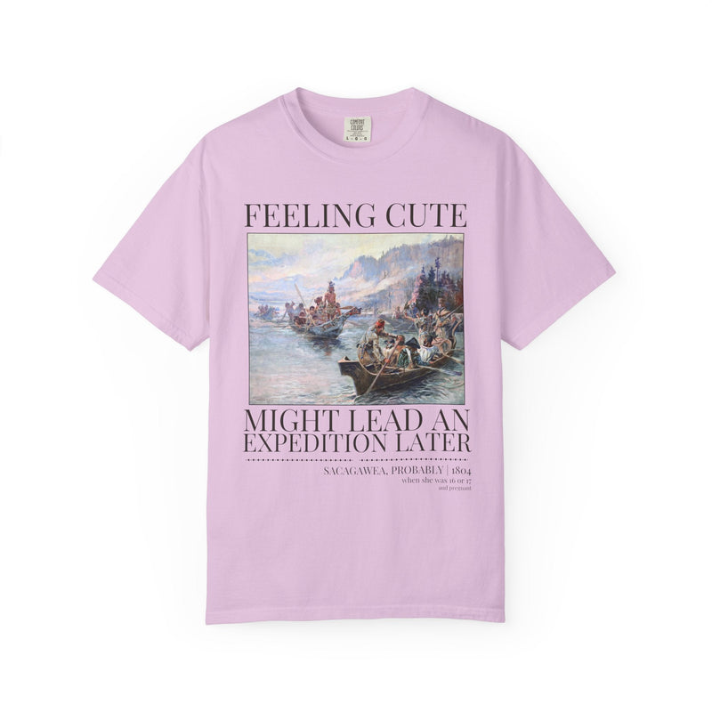 Funny Sacagawea American History Shirt for Social Studies Teacher, High School History, 18th Century Women's History Tee, History Buff Gift - Opal and June