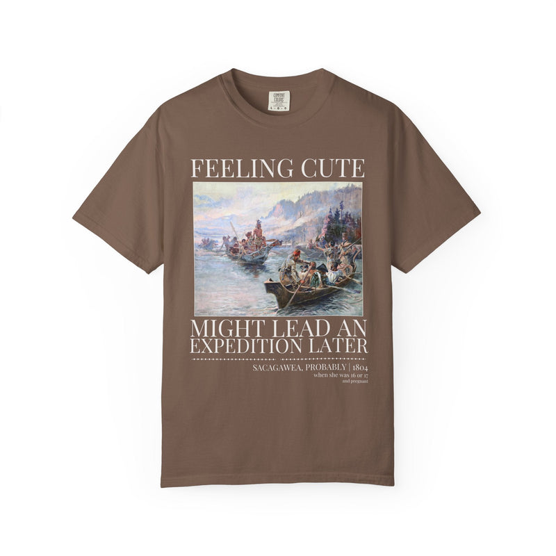 Funny Sacagawea American History Shirt for Social Studies Teacher, High School History, 18th Century Women's History Tee, History Buff Gift - Opal and June