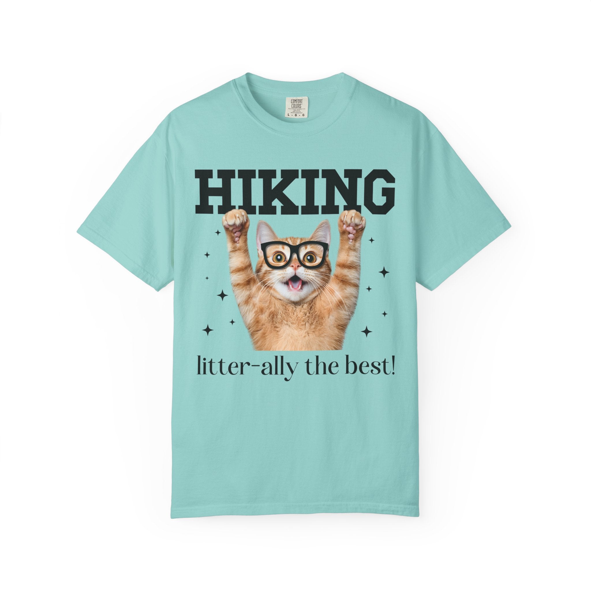 Funny Saying Hiking Lover T-Shirt. Cat Mom or Cat Dad, Gift for Friend Who Loves Hiking, Cat Lover Sarcastic Camping Present, Nature Lover - Opal and June