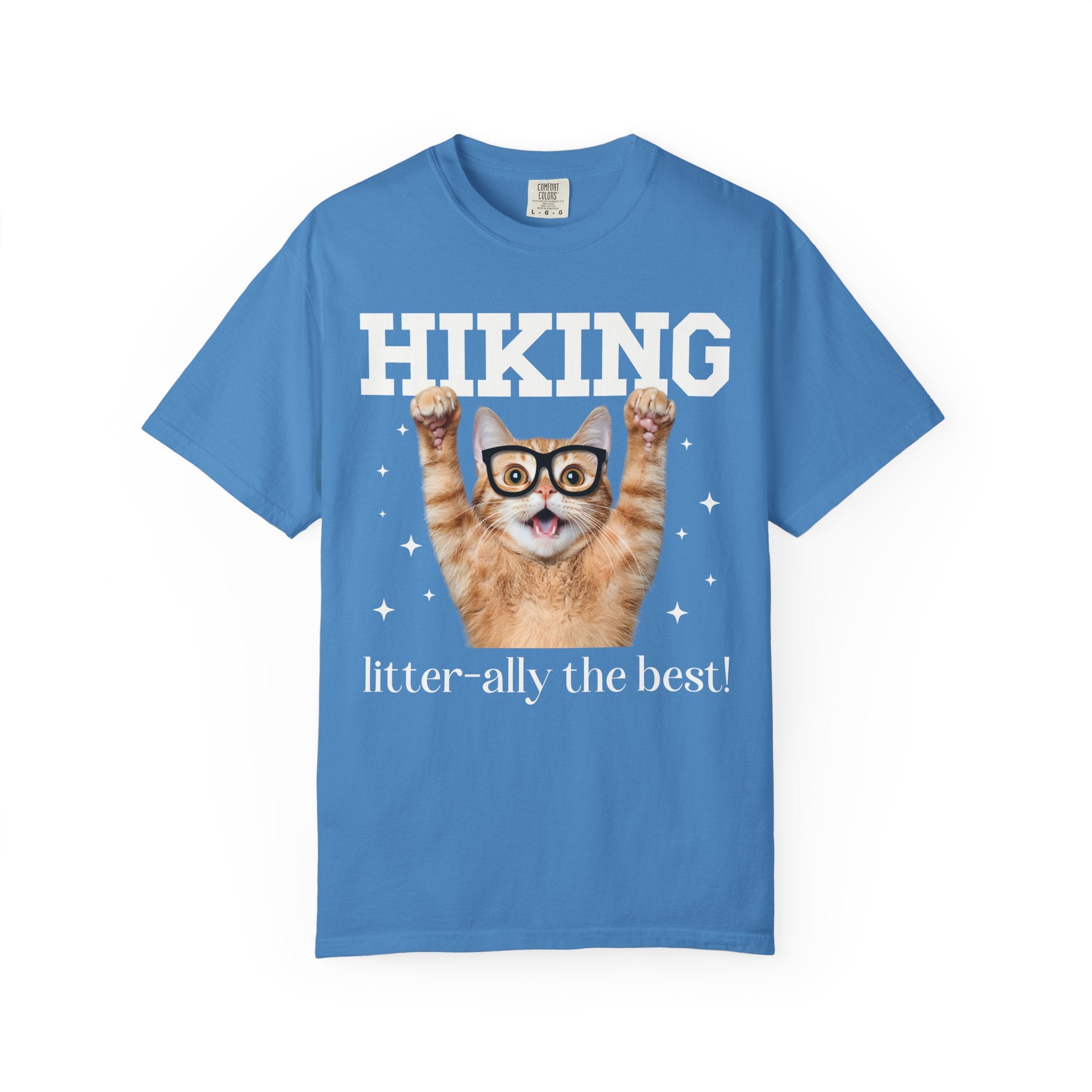 Funny Saying Hiking Lover T-Shirt. Cat Mom or Cat Dad, Gift for Friend Who Loves Hiking, Cat Lover Sarcastic Camping Present, Nature Lover - Opal and June