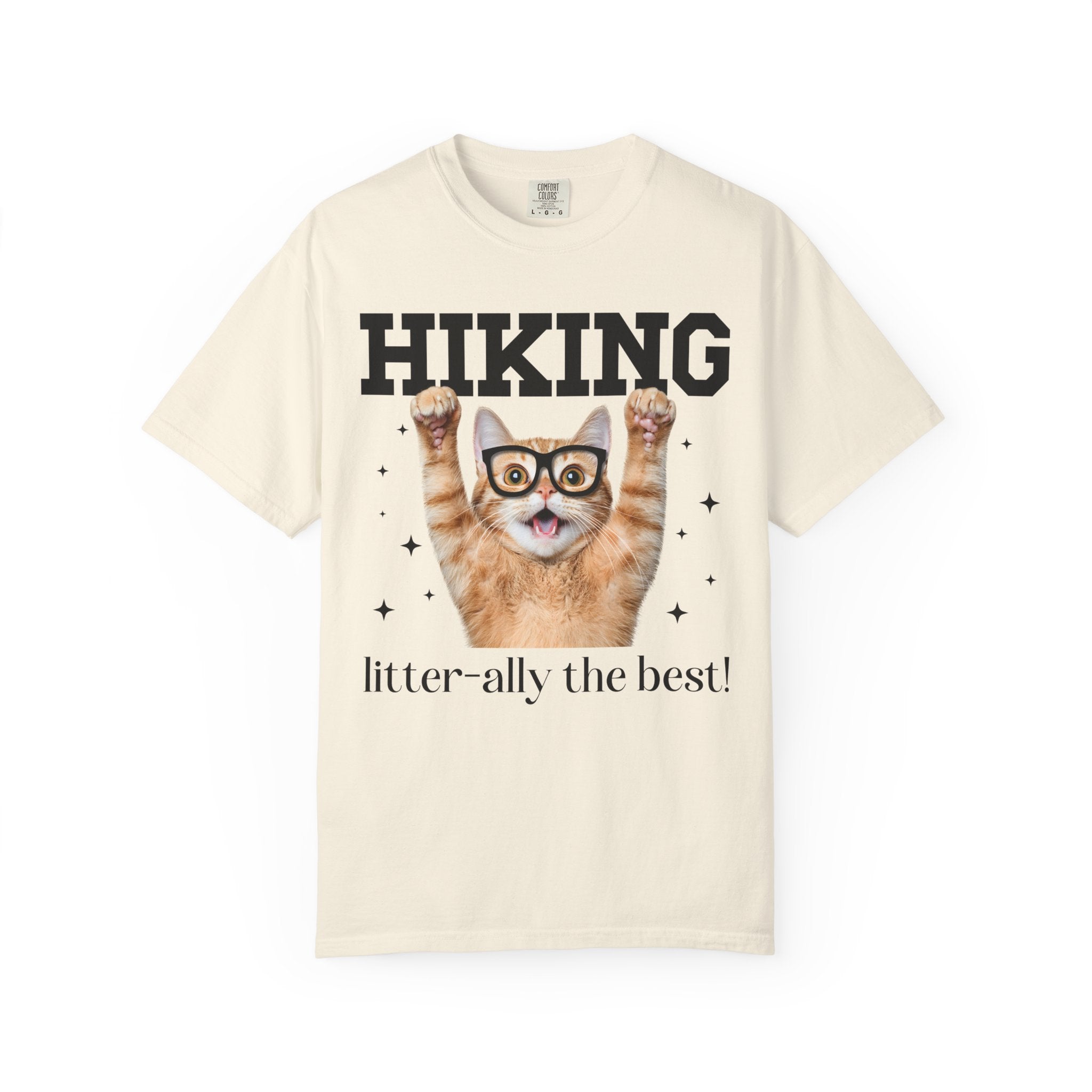 Funny Saying Hiking Lover T-Shirt. Cat Mom or Cat Dad, Gift for Friend Who Loves Hiking, Cat Lover Sarcastic Camping Present, Nature Lover - Opal and June