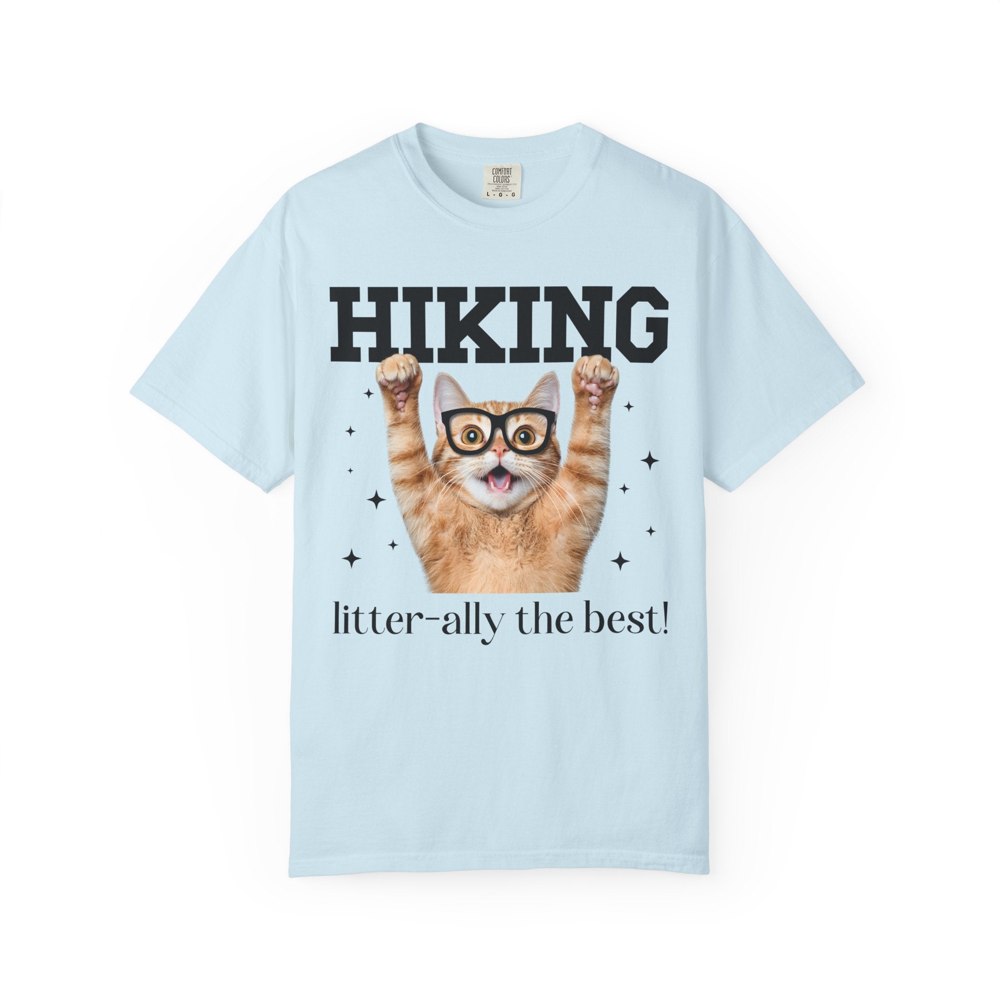 Funny Saying Hiking Lover T-Shirt. Cat Mom or Cat Dad, Gift for Friend Who Loves Hiking, Cat Lover Sarcastic Camping Present, Nature Lover - Opal and June