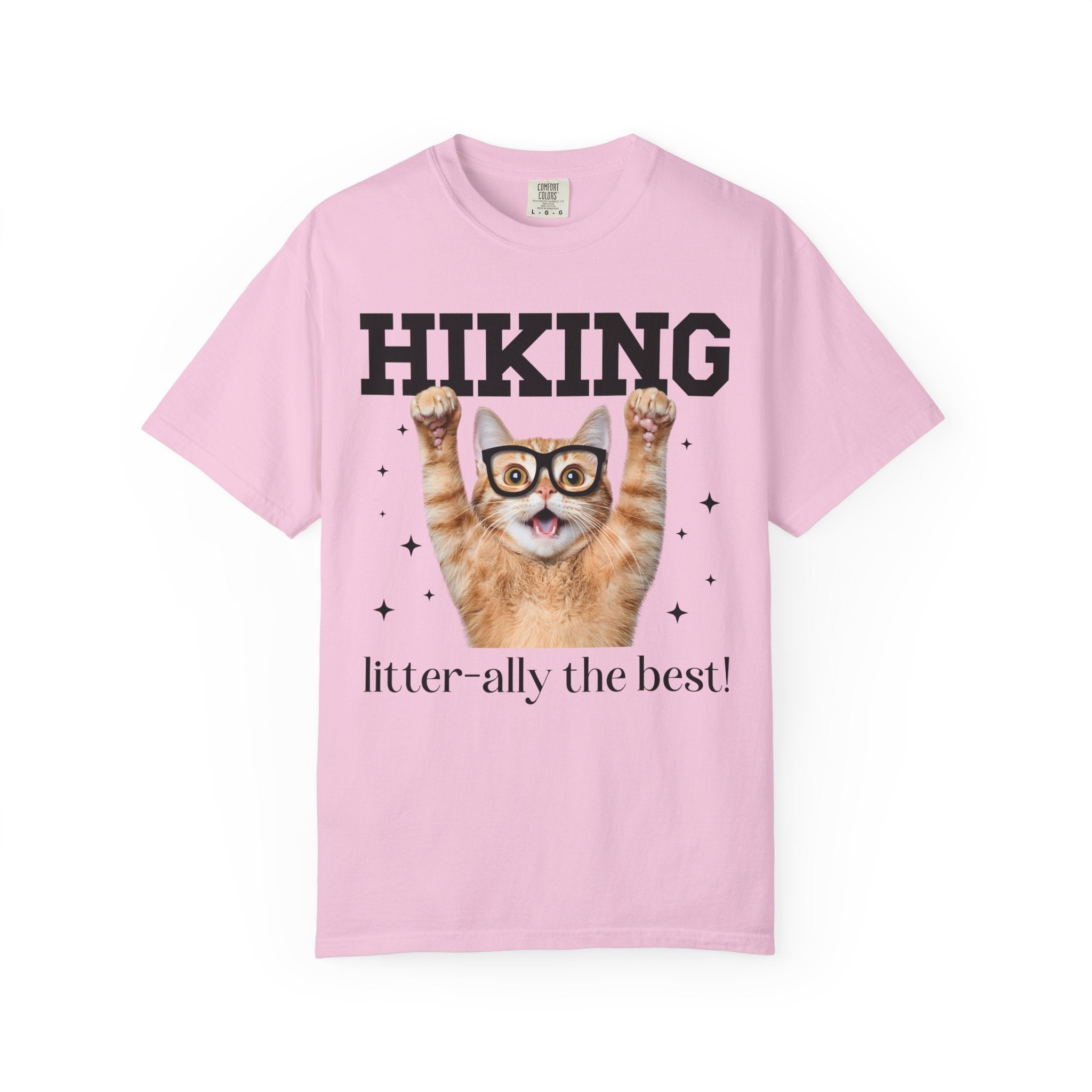Funny Saying Hiking Lover T-Shirt. Cat Mom or Cat Dad, Gift for Friend Who Loves Hiking, Cat Lover Sarcastic Camping Present, Nature Lover - Opal and June