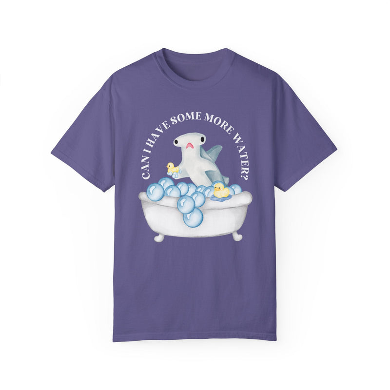 Funny Shark Tee Shirt: More Water? - Opal and June