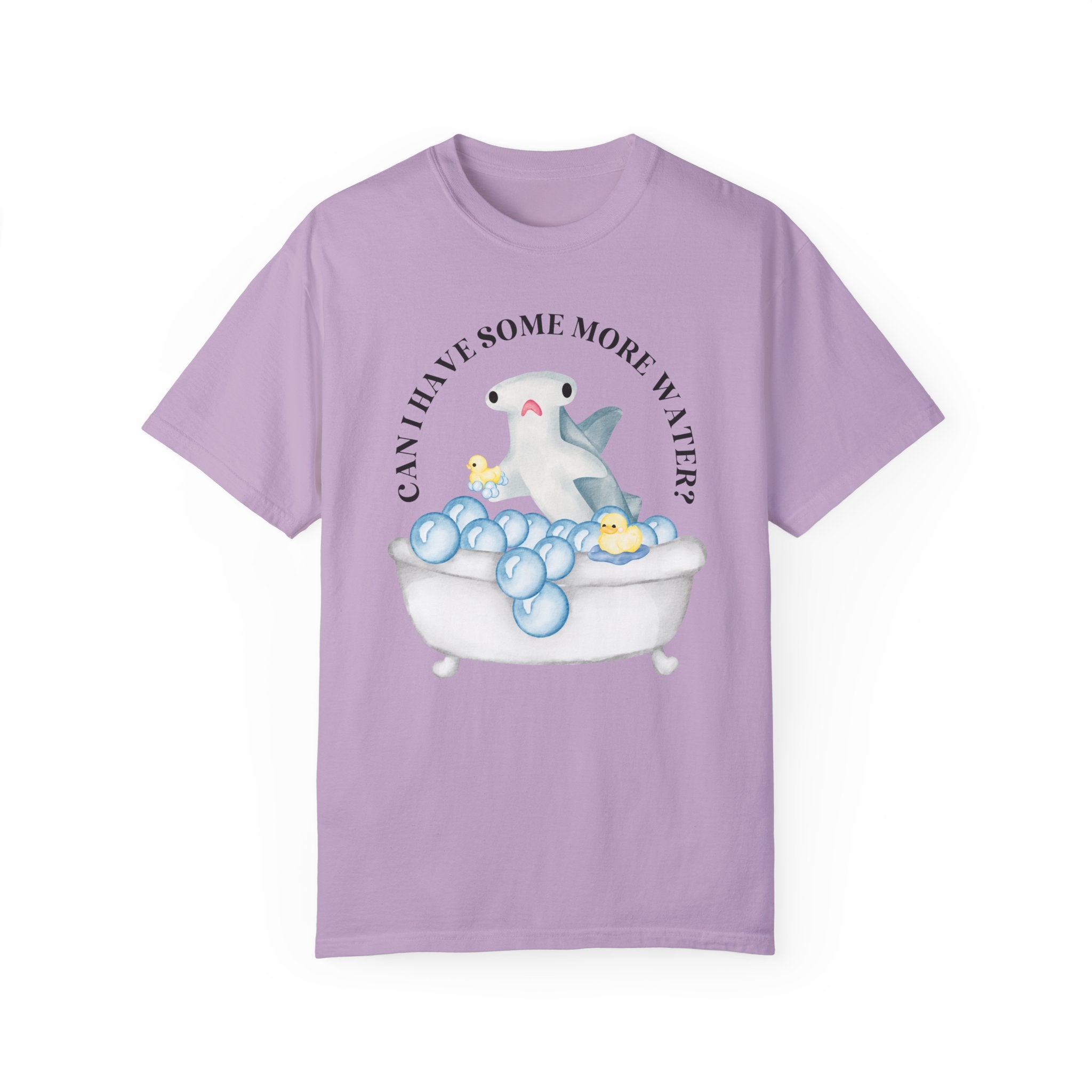 Funny Shark Tee Shirt: More Water? - Opal and June