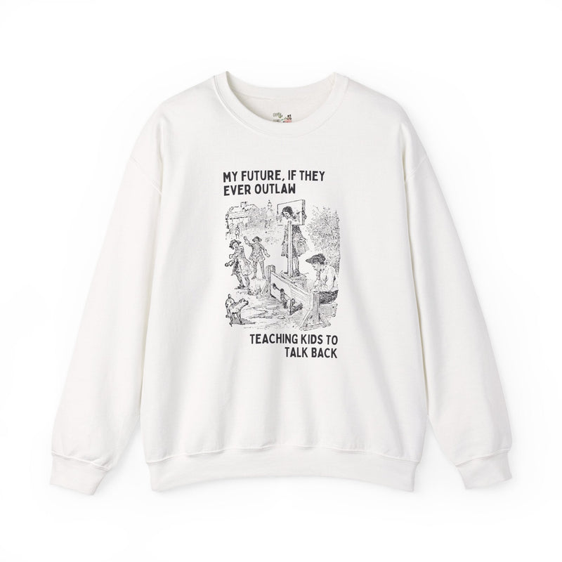 Funny Speech Teacher Sweatshirt for Speech Therapist, Silly and Sarcastic Speech Therapy Crewneck for Speech Language Pathologist, SLP Major - Opal and June