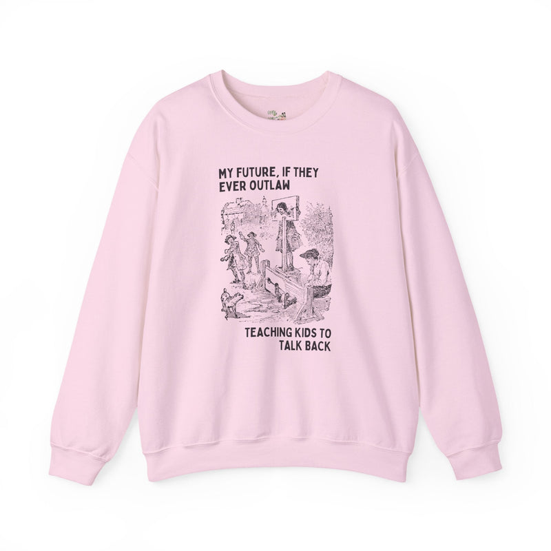 Funny Speech Teacher Sweatshirt for Speech Therapist, Silly and Sarcastic Speech Therapy Crewneck for Speech Language Pathologist, SLP Major - Opal and June