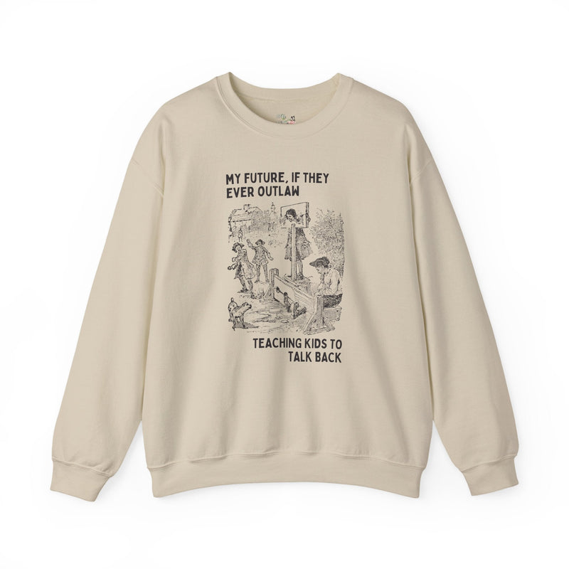 Funny Speech Teacher Sweatshirt for Speech Therapist, Silly and Sarcastic Speech Therapy Crewneck for Speech Language Pathologist, SLP Major - Opal and June