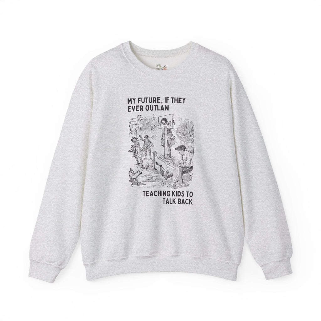 Funny Speech Teacher Sweatshirt for Speech Therapist, Silly and Sarcastic Speech Therapy Crewneck for Speech Language Pathologist, SLP Major - Opal and June