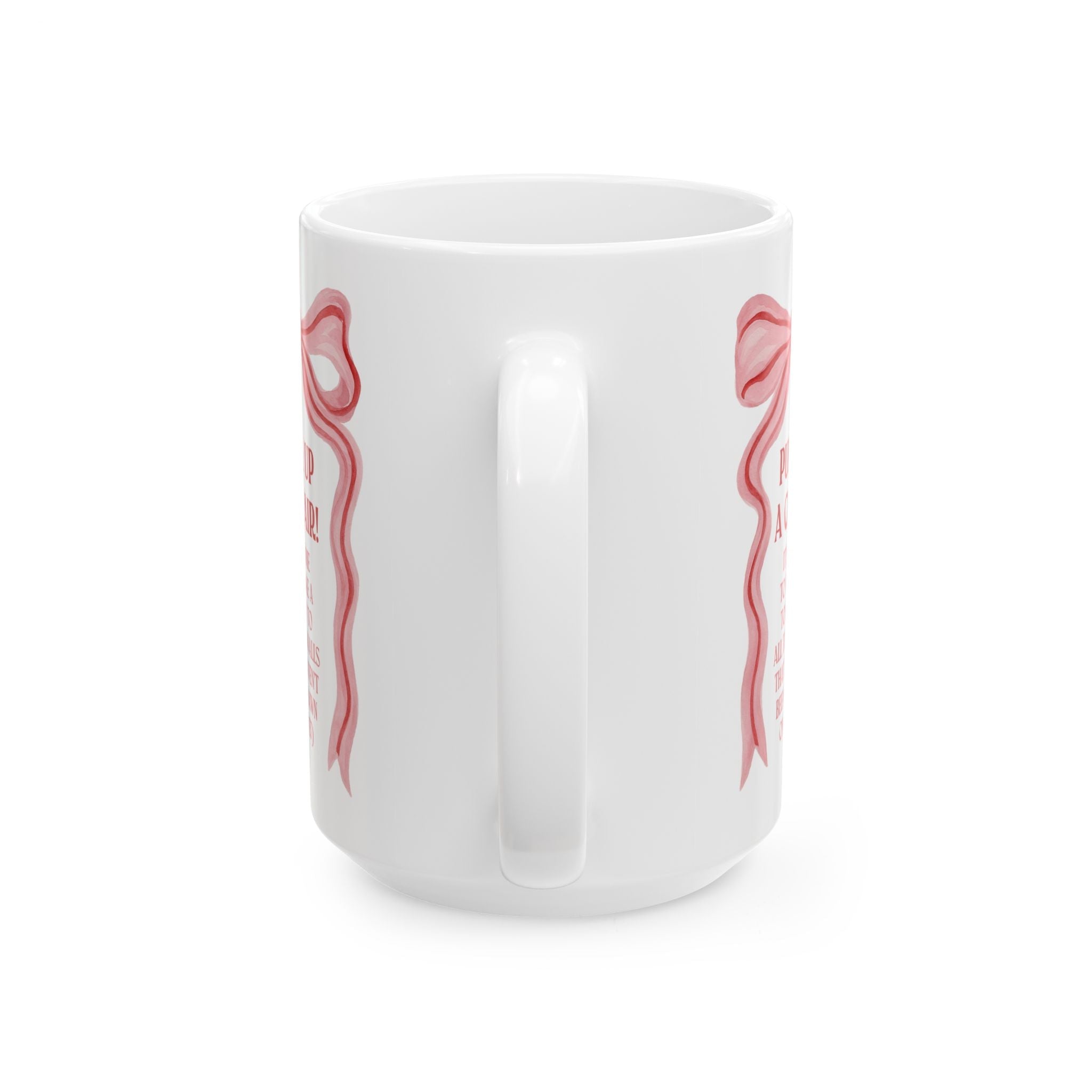 Funny Toddler Mom Coffee Mug: To All the Walls That Haven't Been Drawn On (Yet) | Silly Mother's Day Gift for Friend with a Toddler or Preschooler - Opal and June