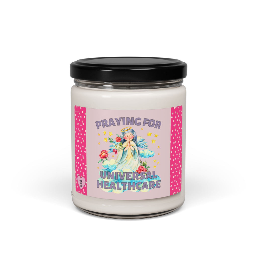 Funny Universal Healthcare Candle - Opal and June