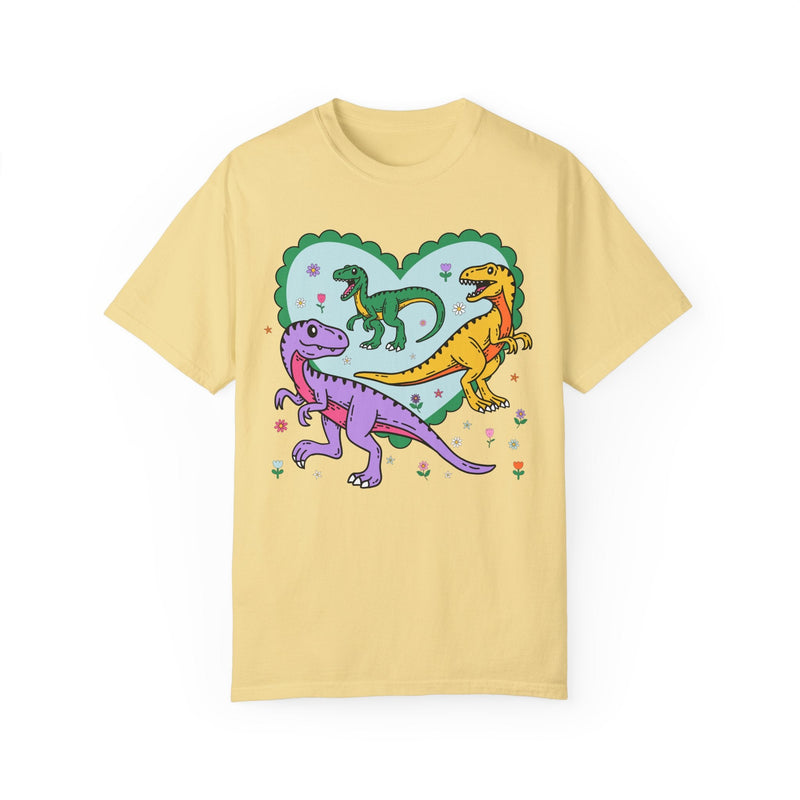 Funny Valentine's Day Dinosaur Lover Shirt - Opal and June