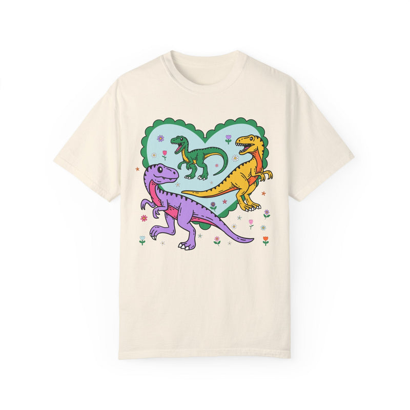 Funny Valentine's Day Dinosaur Lover Shirt - Opal and June