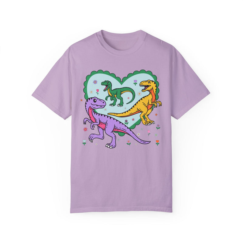 Funny Valentine's Day Dinosaur Lover Shirt - Opal and June