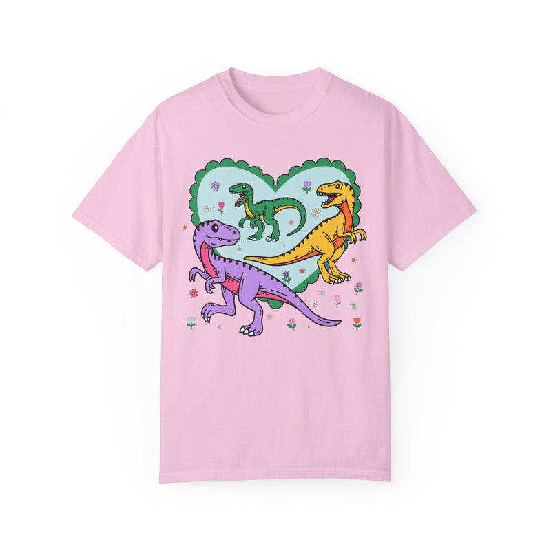 Funny Valentine's Day Dinosaur Lover Shirt - Opal and June