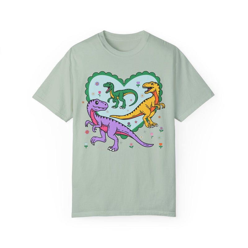 Funny Valentine's Day Dinosaur Lover Shirt - Opal and June