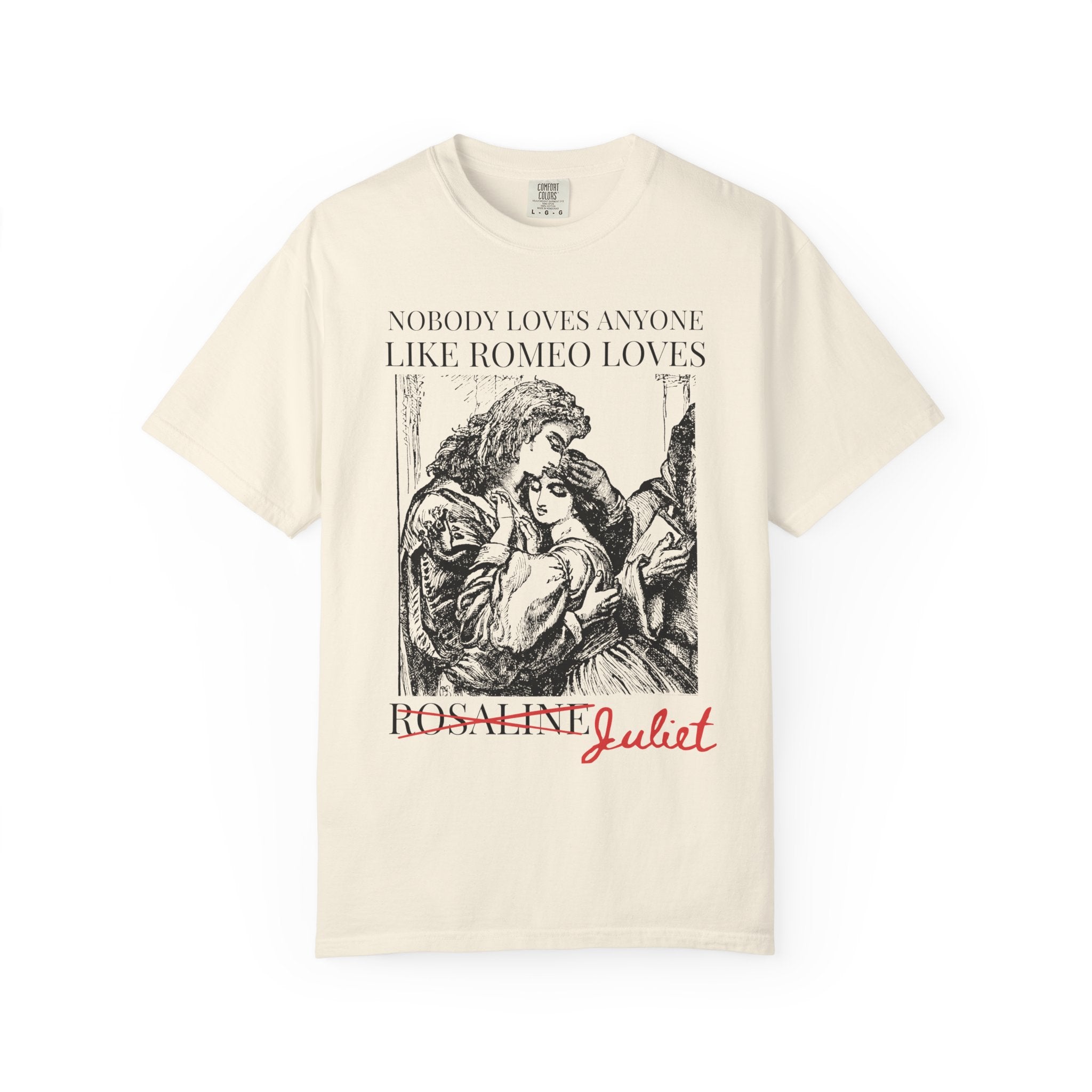 Funny William Shakespeare Tee Shirt for Bookworm Who Loves Romeo and Juliet, Funny Bookish T-Shirt for Romance Reader, Classic Literature - Opal and June