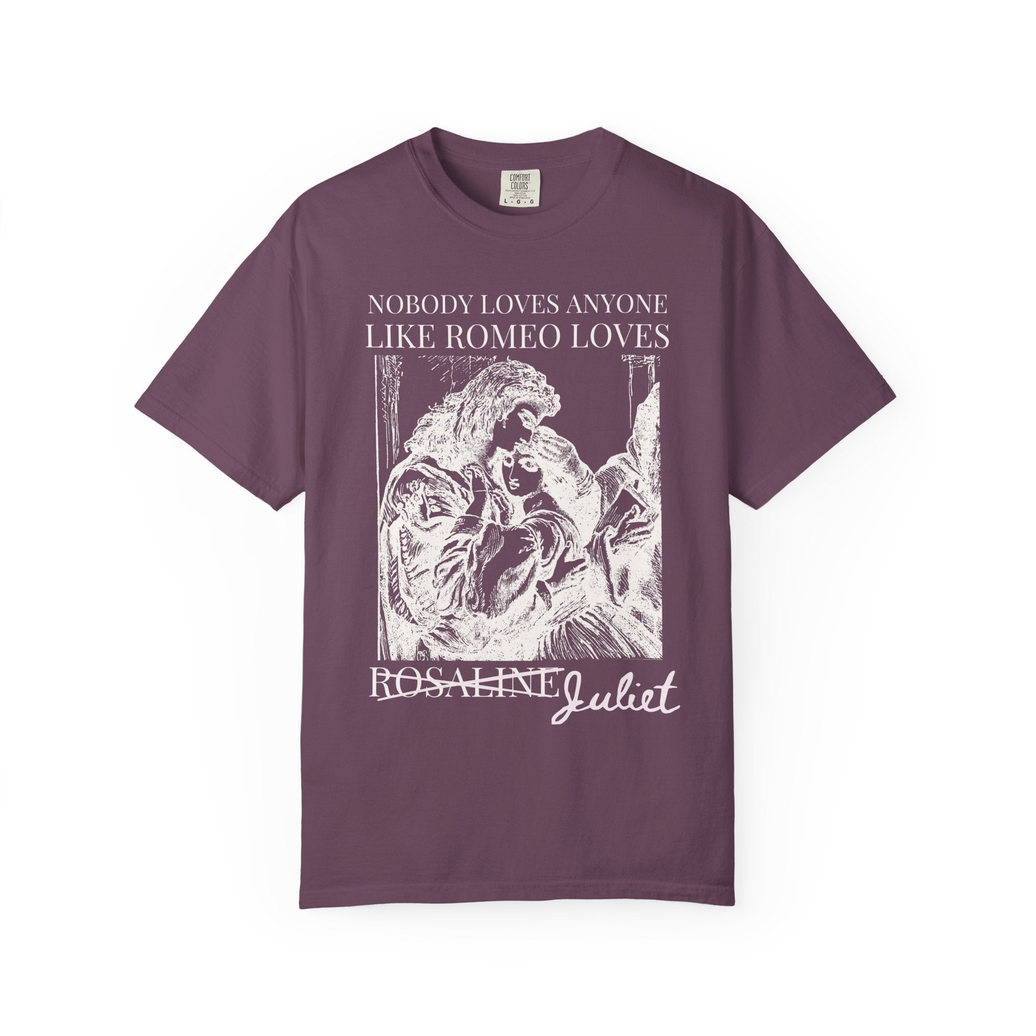 Funny William Shakespeare Tee Shirt for Bookworm Who Loves Romeo and Juliet, Funny Bookish T-Shirt for Romance Reader, Classic Literature - Opal and June