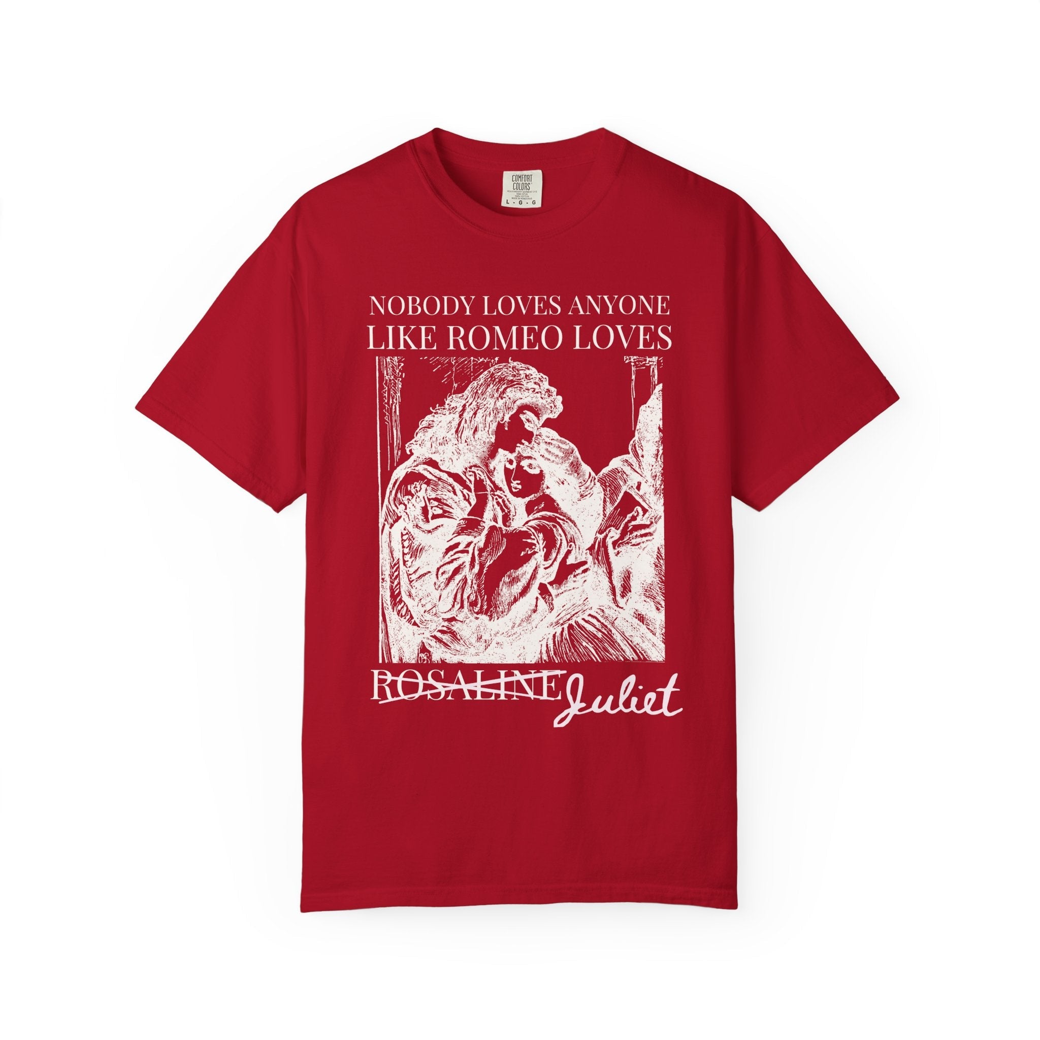 Funny William Shakespeare Tee Shirt for Bookworm Who Loves Romeo and Juliet, Funny Bookish T-Shirt for Romance Reader, Classic Literature - Opal and June