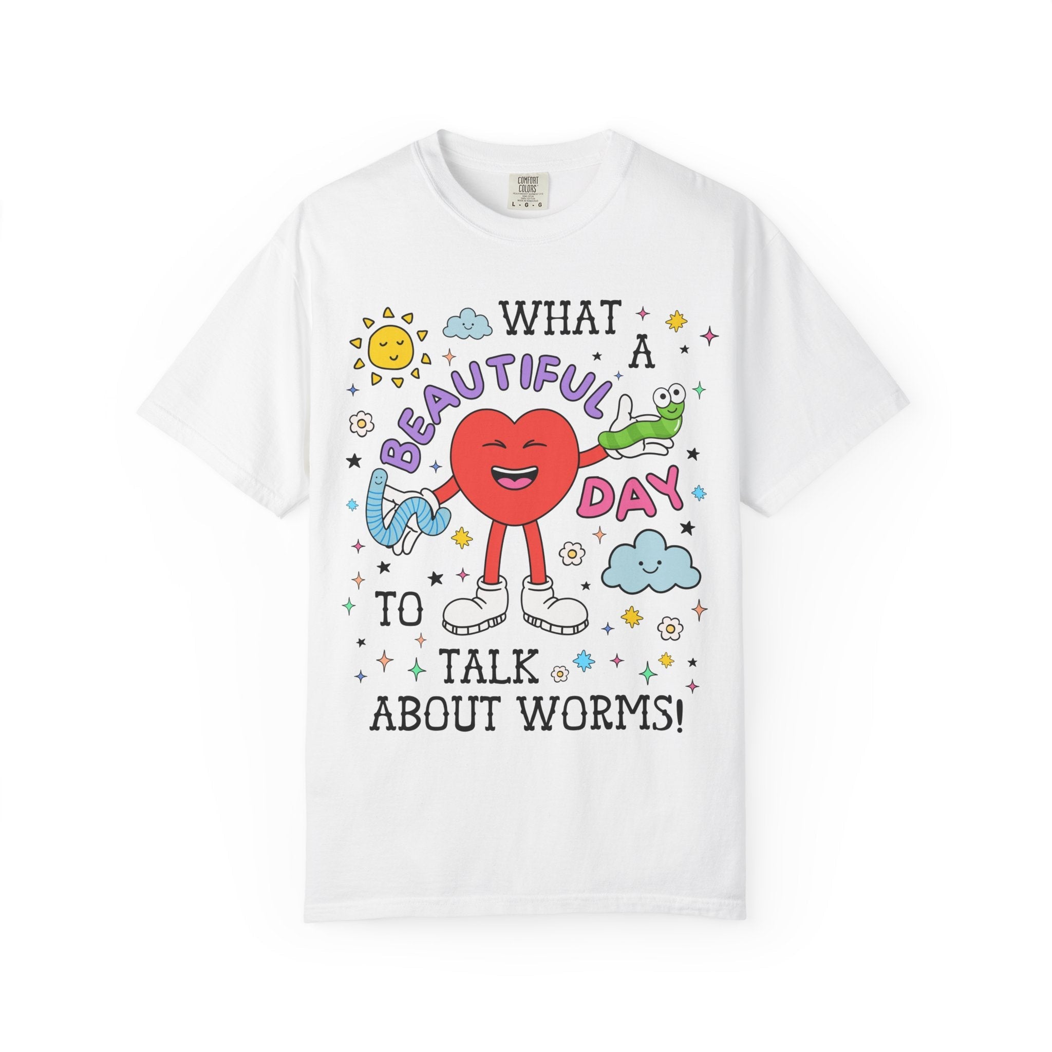 Funny Worm Tee Shirt: Vermeologist or Biology Science Teacher T-Shirt, Gift for Friend Who Loves Worms, Funny Sarcastic Worm Lover Tee - Opal and June