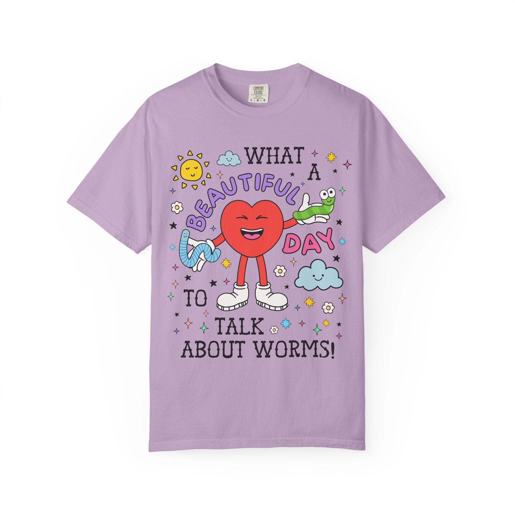 Funny Worm Tee Shirt: Vermeologist or Biology Science Teacher T-Shirt, Gift for Friend Who Loves Worms, Funny Sarcastic Worm Lover Tee - Opal and June