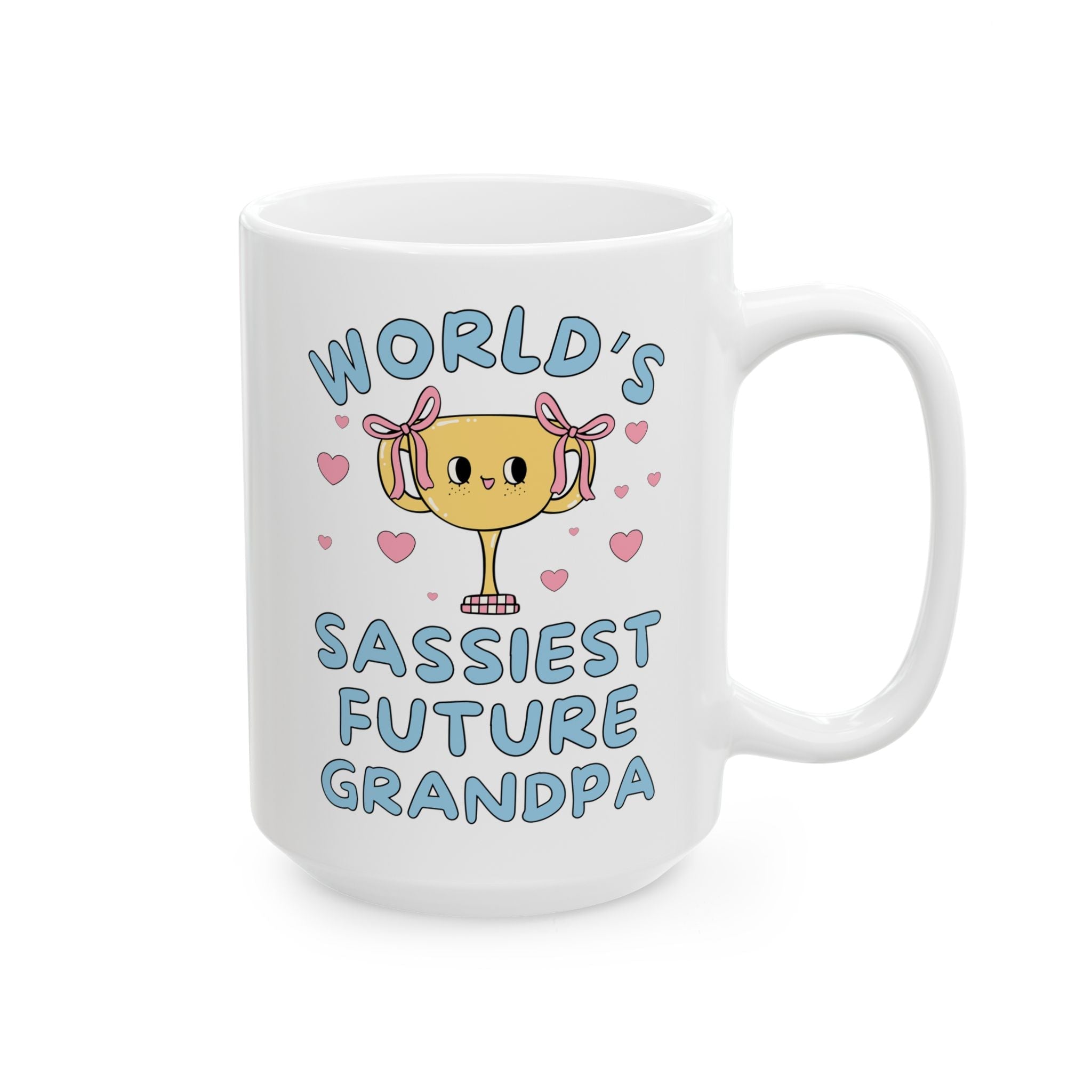Future Grandpa Gift, Pregnancy Announcement Gift for New Grandpa, Father-in-Law or Dad Gift for Pregnant Daughter: Sassiest Future Grandpa - Opal and June