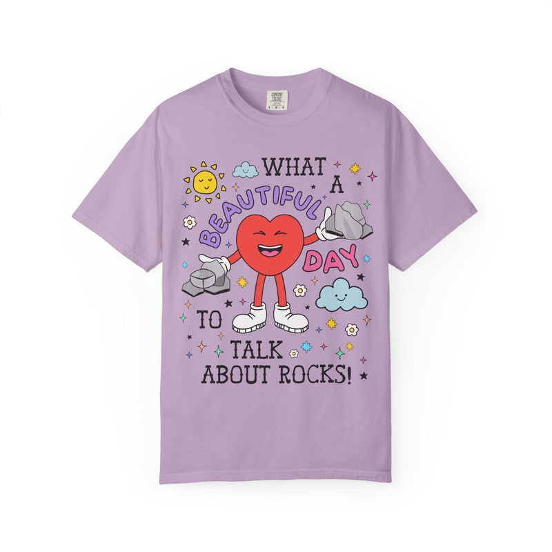 Geologist or Science Teacher Tee Shirt for Physical or Earth Science Major, Cute 90s Aesthetic Hiking Lover Gift for Friend Who Loves Rocks - Opal and June