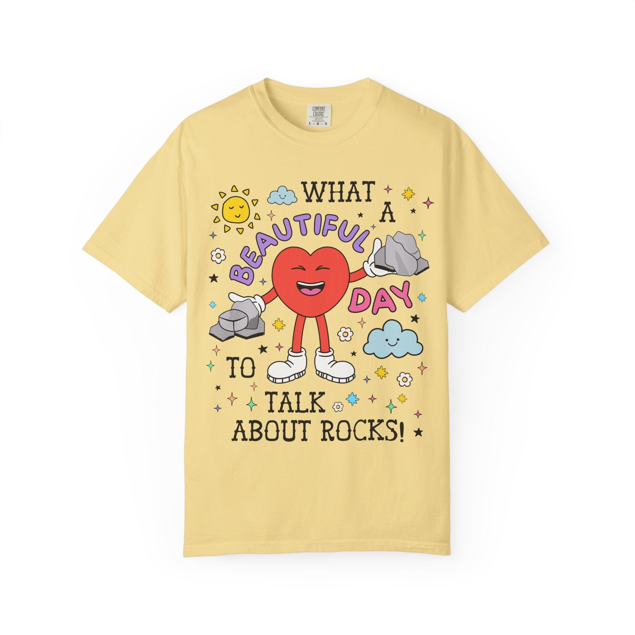 Geologist or Science Teacher Tee Shirt for Physical or Earth Science Major, Cute 90s Aesthetic Hiking Lover Gift for Friend Who Loves Rocks - Opal and June