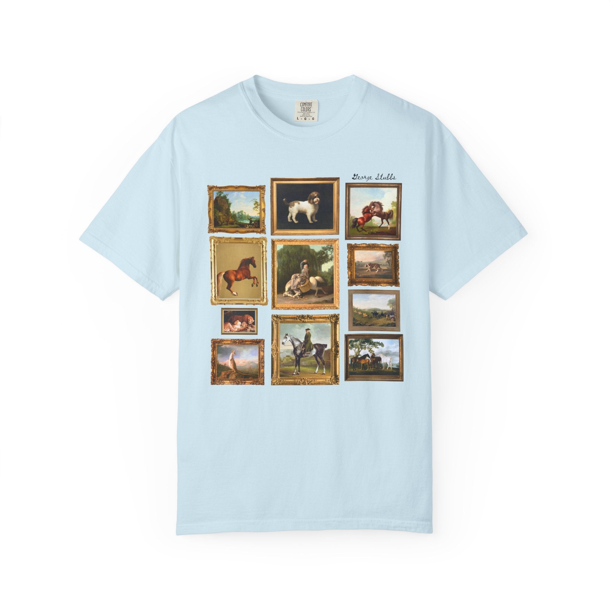 George Stubbs English Art History Tee - Opal and June