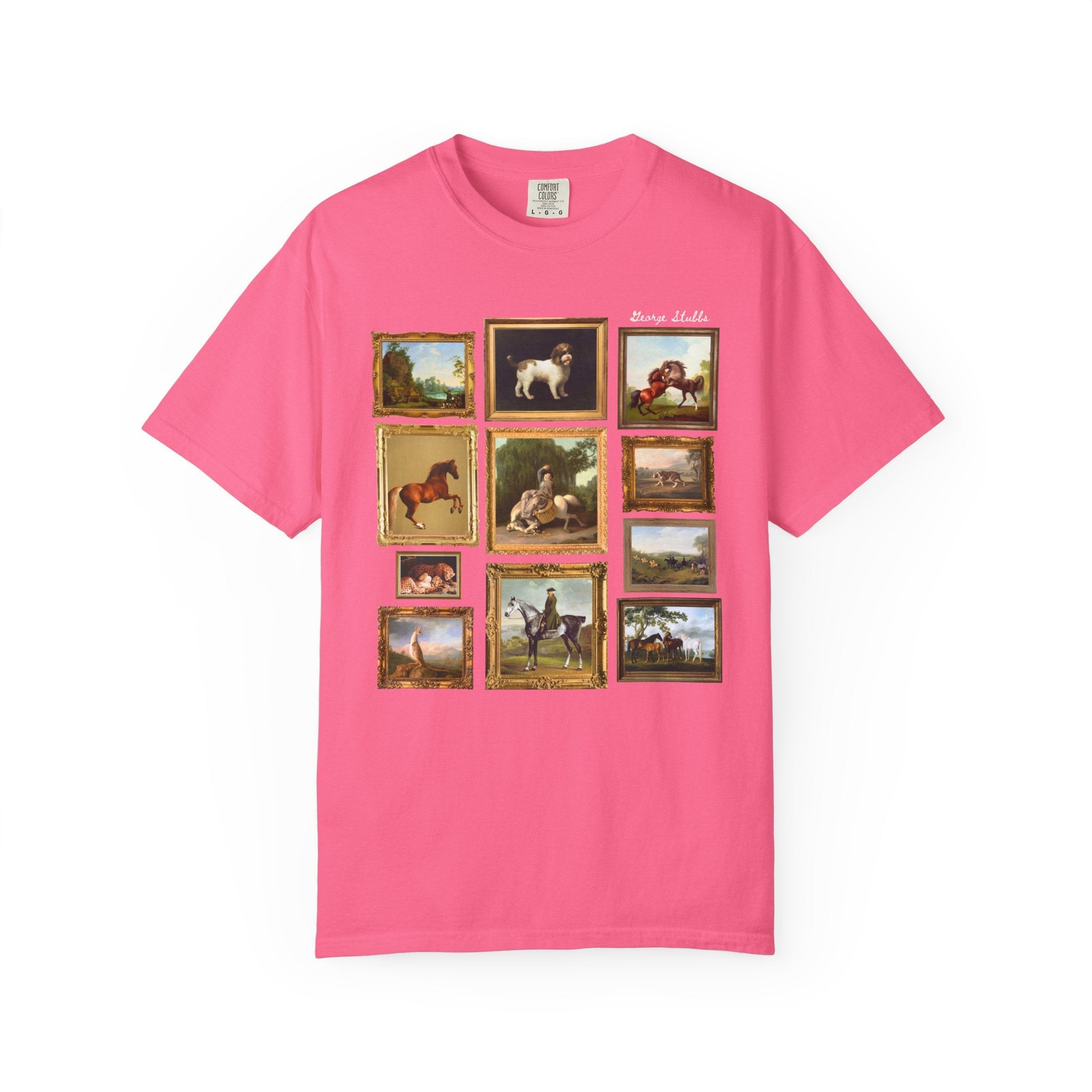 George Stubbs English Art History Tee - Opal and June